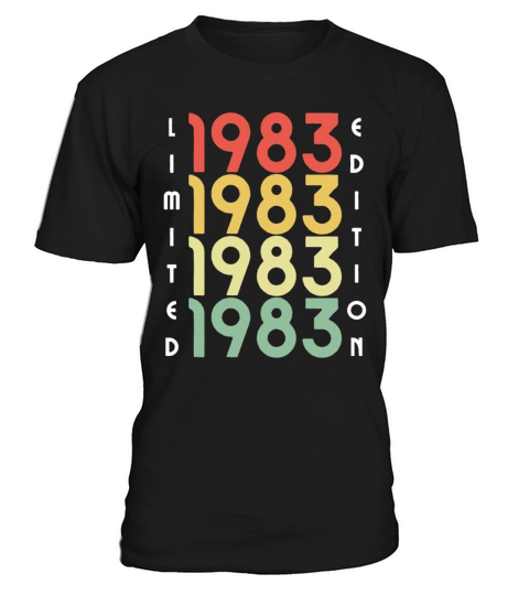 40 Years Vintage 1983 Retro 40th Birthday T-Shirt Unisex