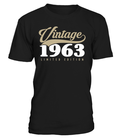 60 Years Vintage 1963 Retro 60th Birthday T-Shirt Unisex