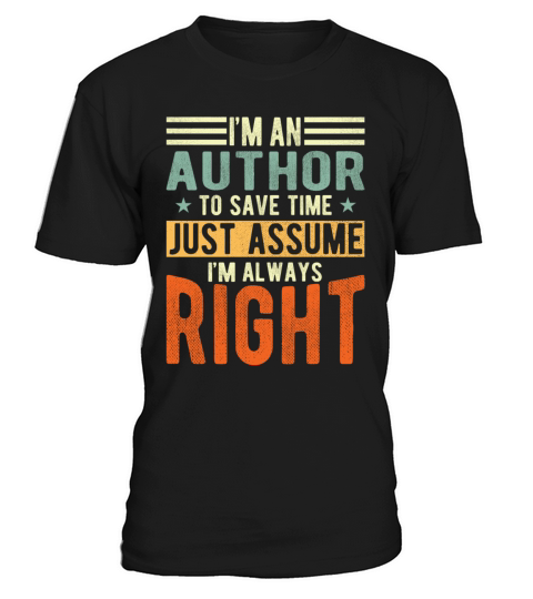 Author T-Shirt Unisex