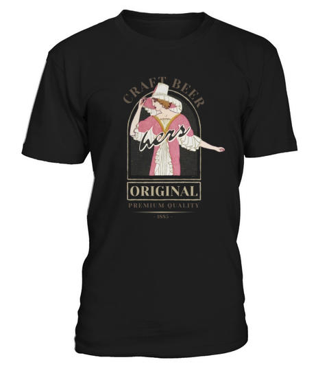 HERS Craft Beer Vintage Logo T-Shirt Unisex