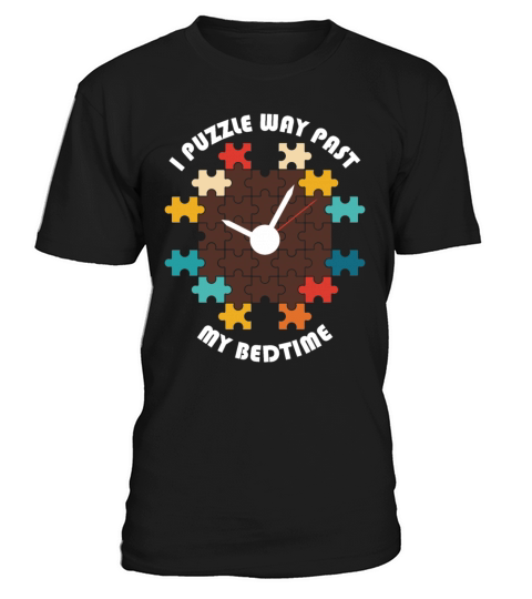 I Puzzle Way Past My Bedtime Retro Puzzling T-Shirt Unisex