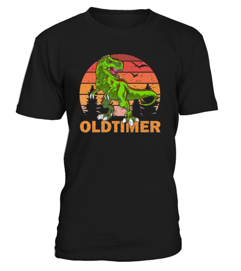 Vintage Dino T-Rex Men Dad Fathers Day T-Shirt Unisex