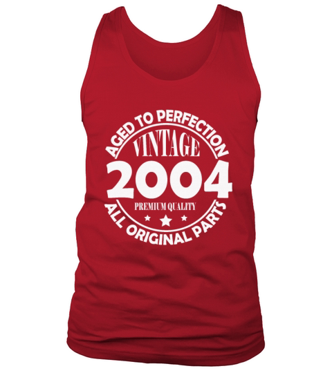 2004 vintage vintage retro birthday gift Tank Top Unisex