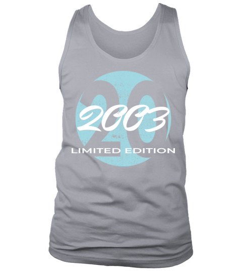 20th birthday men women 20 years 2003 vintage Tank Top Unisex