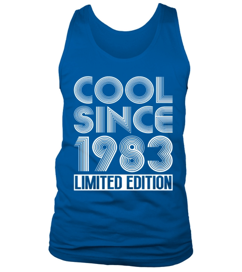 40th birthday vintage 1983 cool since 1983 Tank Top Unisex