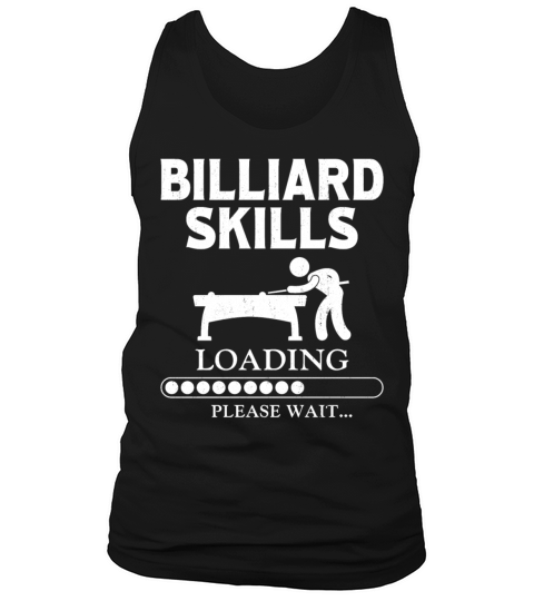 Billiards Pool Player Ball Vintage Tank Top Unisex