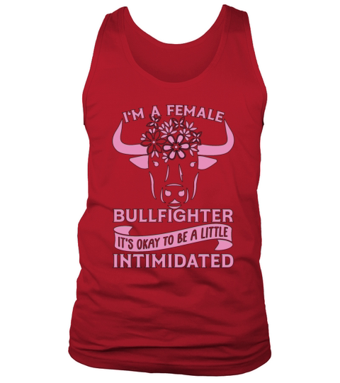 Bullfighting Im A Female Bullfighter Rodeo Clown Tank Top Unisex