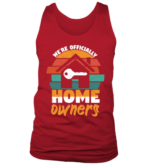 Home Owners Vintage Distressed Key Tank Top Unisex