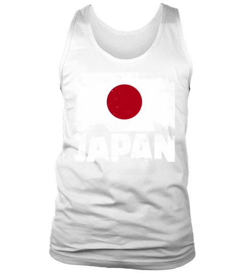 Japan Flag Vintage Distressed Japanese Grunge Trav Tank Top Unisex
