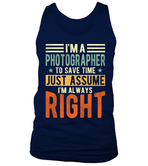Photographer Tank Top Unisex
