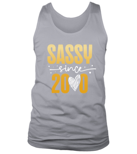 Sassy Since 2000 Decade 2000s Millenium Vintage Tank Top Unisex