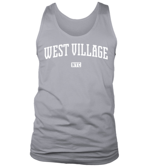 West Village New York City Vintage Tank Top Unisex