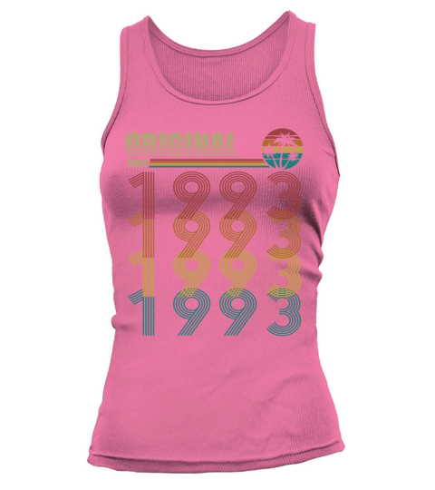 30th birthday vintage 1993 original since 1993 Tank top Woman