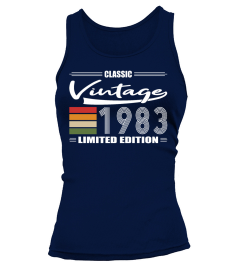 40th birthday classic 1983 vintage 1983 Tank top Woman