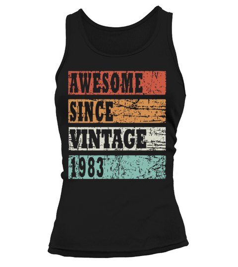 bday gift idea 1983 Tank top Woman