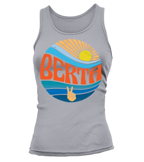 Berta Shirt Vintage Sunset Berta Groovy Tie Dye Tank top Woman