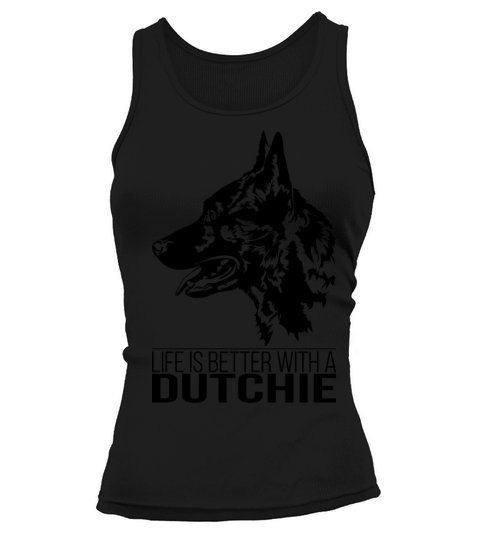 Dutchie life is better dog saying dog mom Tank top Woman