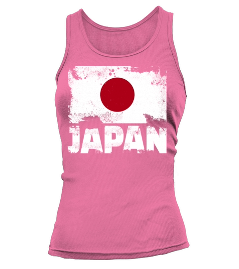 Japan Flag Vintage Distressed Japanese Grunge Trav Tank top Woman