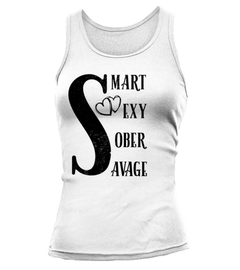 SMART SEXY SOBER SAVAGE Tank top Woman