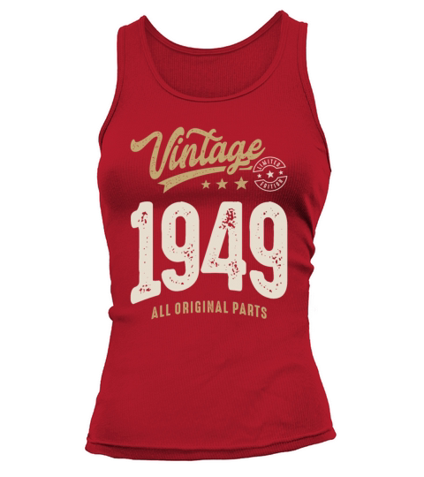 Vintage 1949 - 73rd Birthday Retro Classic Tank top Woman