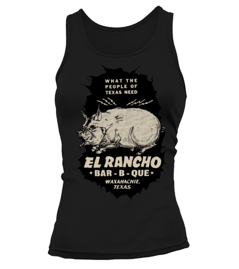 Vintage Texas Barbeque Tank top Woman