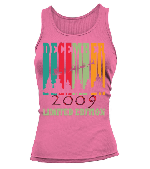 Year of construction 2009 December born gift idea Tank top Woman