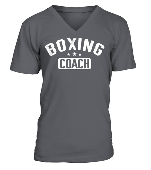 Boxing Coach Vintage Boxing V-Neck T-shirt