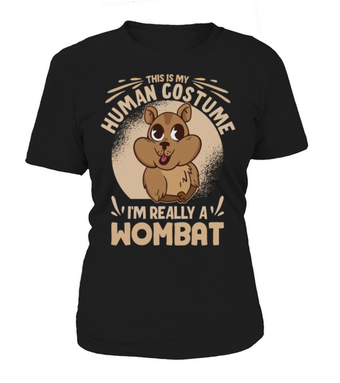 Australian Wombats Lover Human Costume Women's T-Shirt