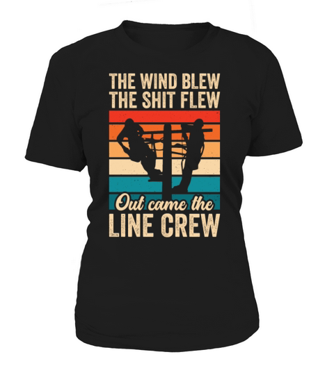 Funny Electrical Lineman Saying Thank A Lineman Women's T-Shirt