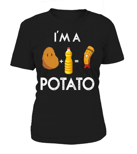 I am a Potato Fries Cute Costume Potatoes Lovers Women's T-Shirt
