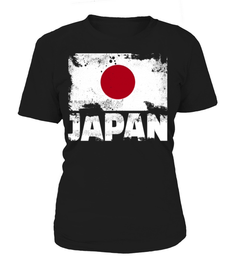 Japan Flag Vintage Distressed Japanese Grunge Trav Women's T-Shirt