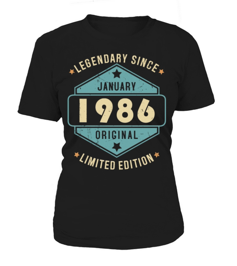 Legendary Since January 1986 Limited Edition Women's T-Shirt