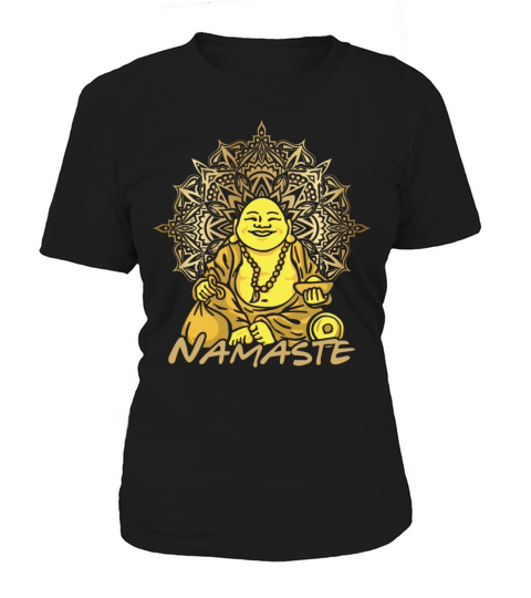 Namaste Buddha Meditation Spiritual Zen Yoga Women's T-Shirt