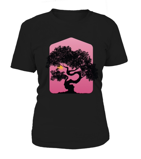 Pink Landscape Bonsai Women's T-Shirt