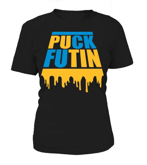puck futin logo design Women's T-Shirt