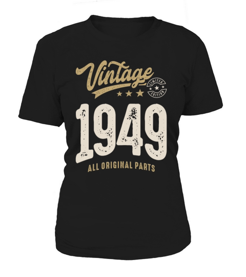 Vintage 1949 - 73rd Birthday Retro Classic Women's T-Shirt