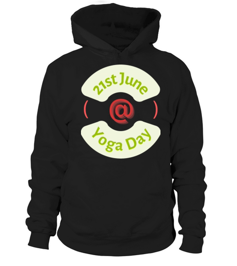 21st June Yoga Day Hoodie Unisex