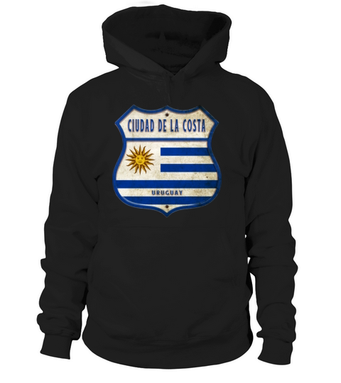 Ciudad de la Costa Uruguay Vintage Design Hoodie Unisex