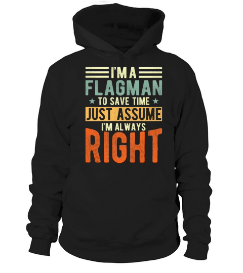 Flagman Hoodie Unisex