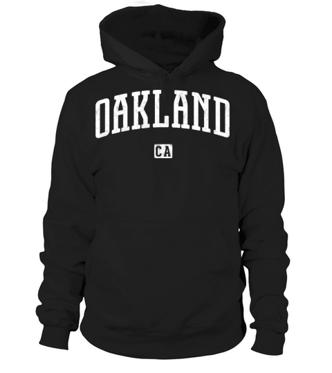 Oakland California Vintage Style Hoodie Unisex