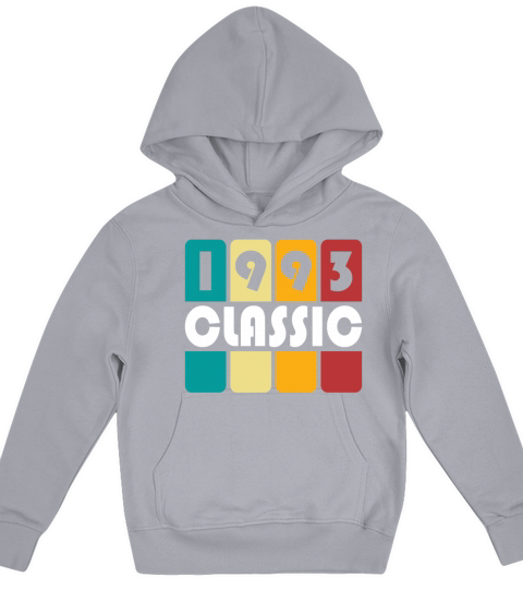 30th birthday vintage 1993 classic 1993 Kids Hoodie