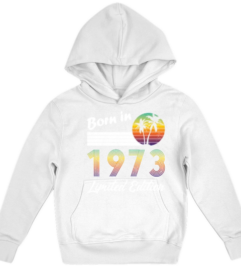 50th birthday born in 1973 limited edition Kids Hoodie