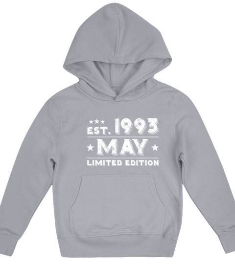 Est May 1993 - Birthday Present - Vintage Kids Hoodie
