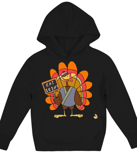 Funny Thanksgiving Kids Hoodie