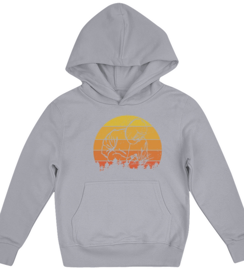 Welder Retro Vintage Sunset 70s Welding Humor Pun Kids Hoodie