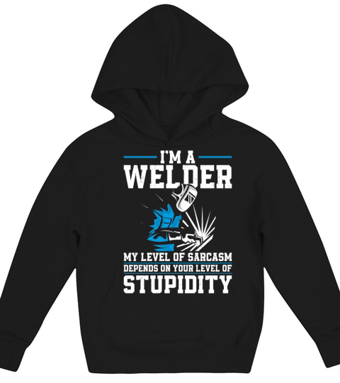 Welder Welding Vintage Im A Kids Hoodie