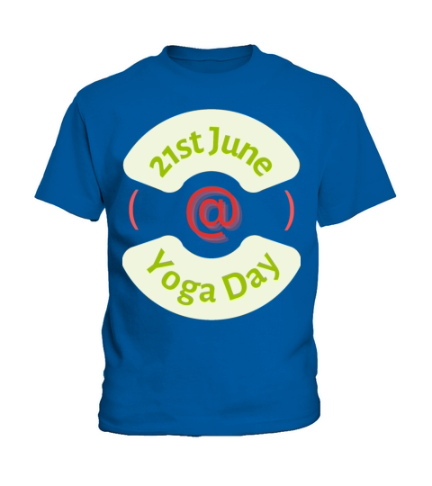 21st June Yoga Day Kids T-Shirt