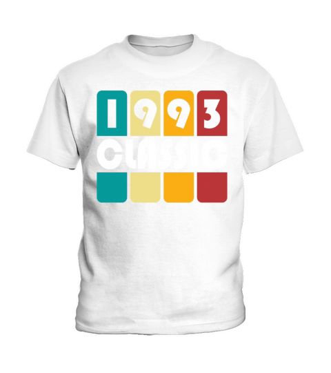 30th birthday vintage 1993 classic 1993 Kids T-Shirt