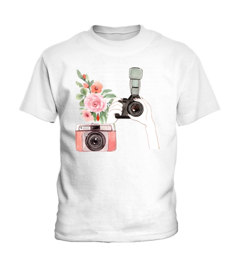 Beautiful Vintage Camera Collection Kids T-Shirt