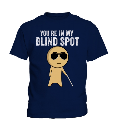 Blind Blindness Awareness Visually Impaired People Kids T-Shirt